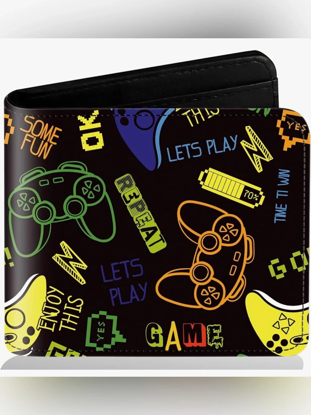 Kids Wallets for Boys Teen Wallet for kids Leather Bifold Wallet